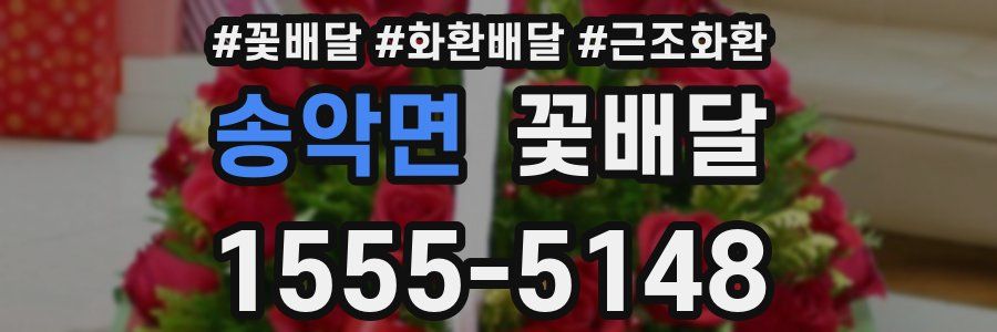 송악면 꽃배달