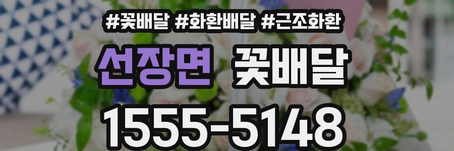 선장면 꽃배달