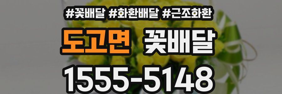 도고면 꽃배달