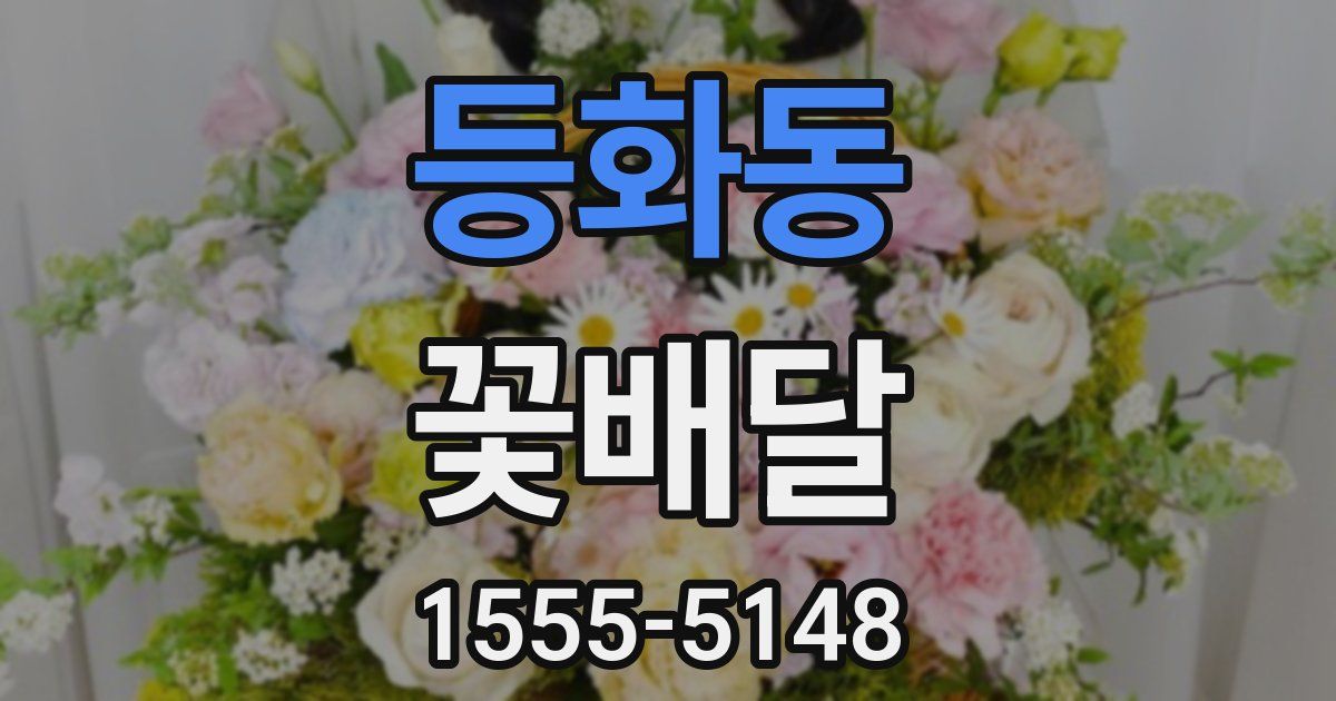 등화동 꽃배달