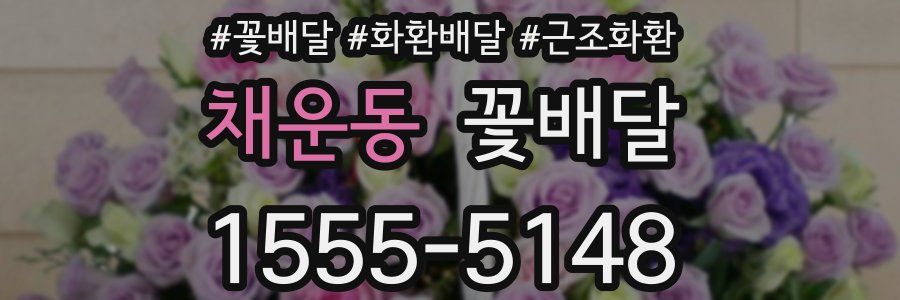 채운동 꽃배달