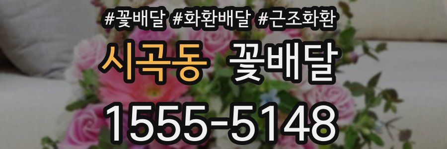 시곡동 꽃배달