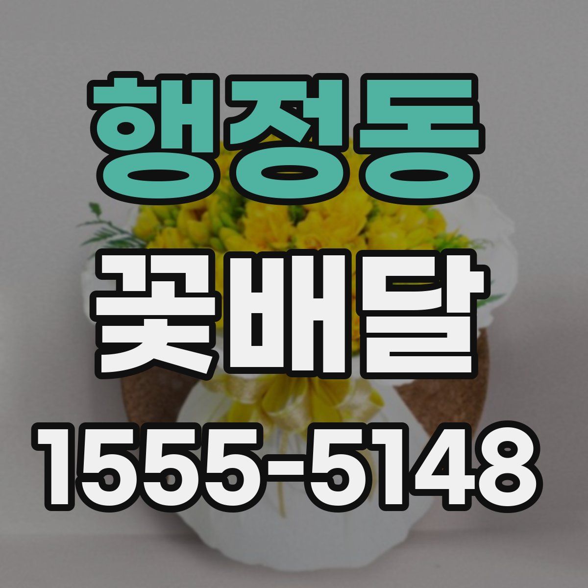 행정동 꽃배달