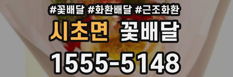시초면 꽃배달