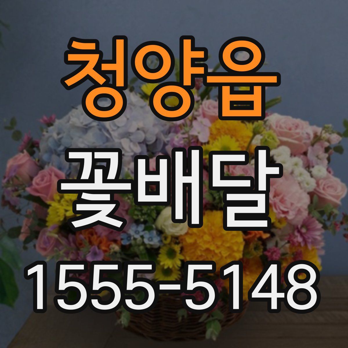청양읍 꽃배달