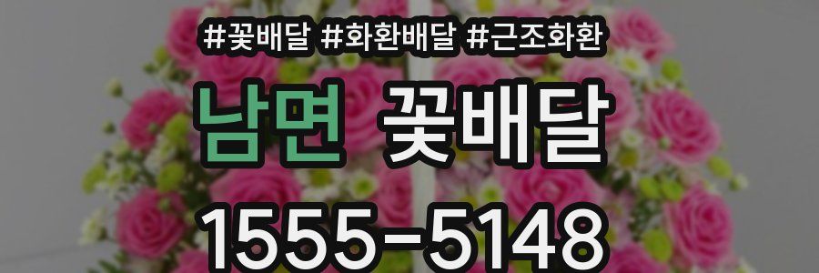 남면 꽃배달