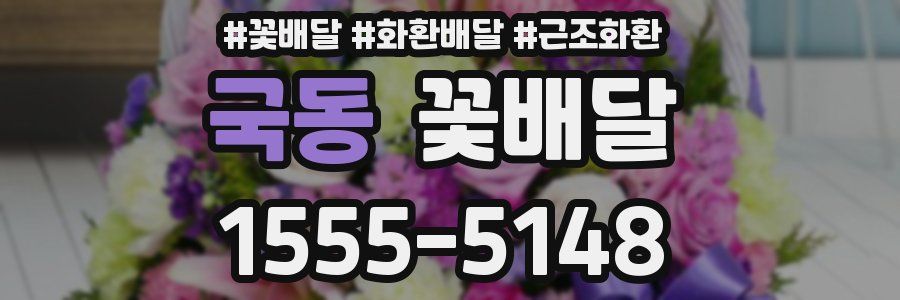 국동 꽃배달