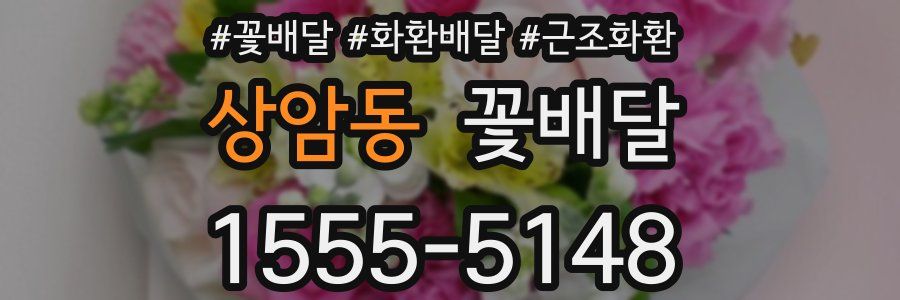 상암동 꽃배달