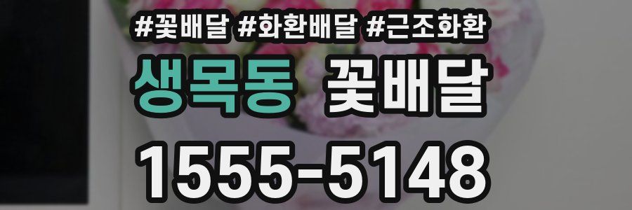 생목동 꽃배달