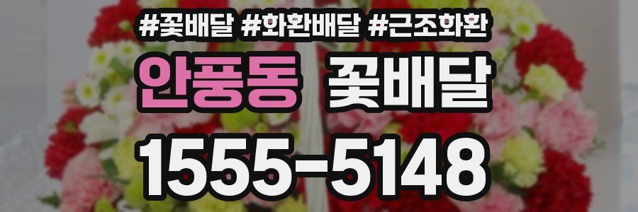 안풍동 꽃배달