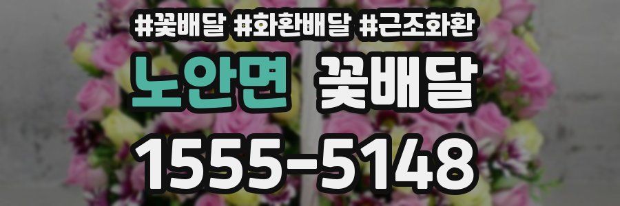 노안면 꽃배달