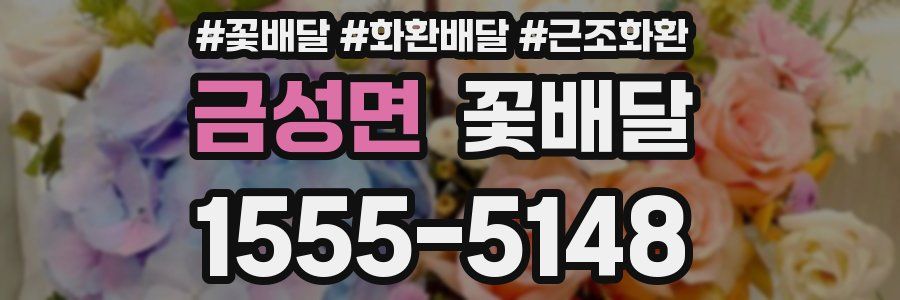 금성면 꽃배달