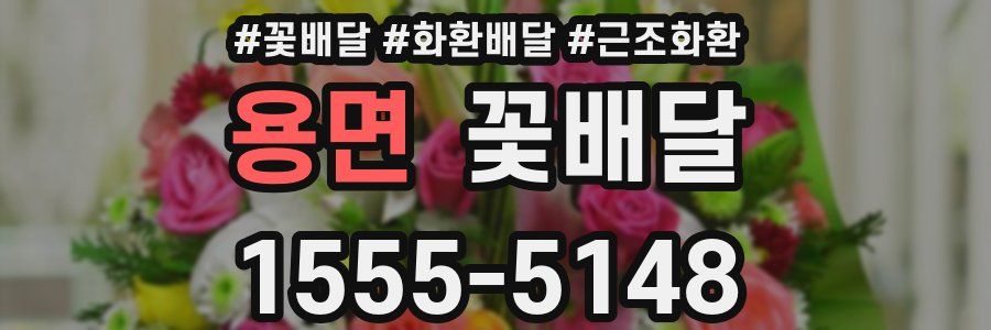 용면 꽃배달