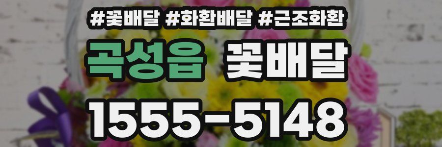 곡성읍 꽃배달