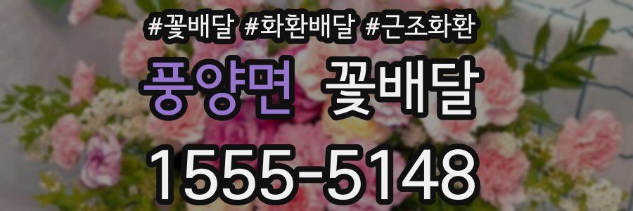 풍양면 꽃배달