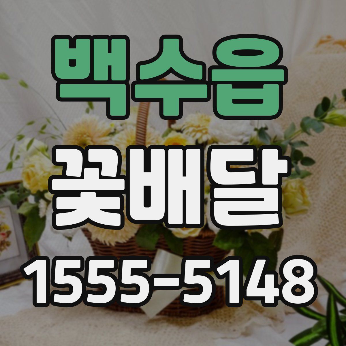 백수읍 꽃배달
