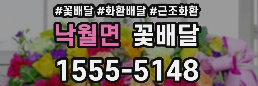 낙월면 꽃배달