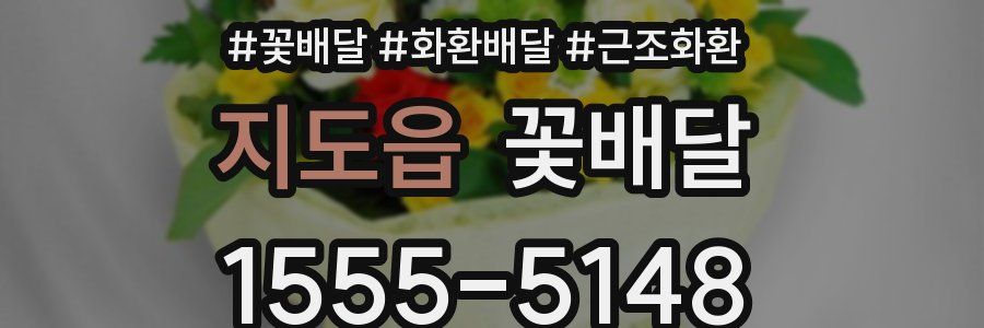지도읍 꽃배달