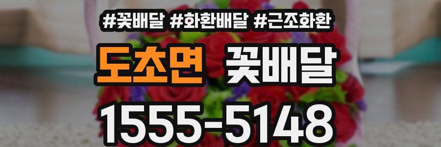 도초면 꽃배달