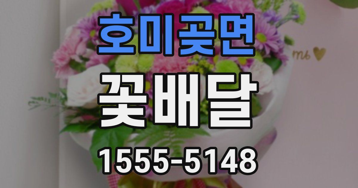 호미곶면 꽃배달