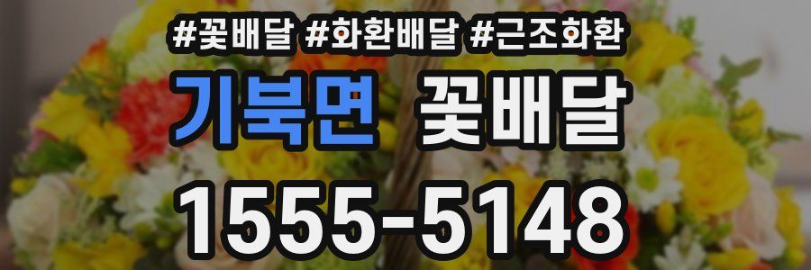 기북면 꽃배달