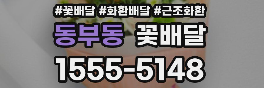 동부동 꽃배달