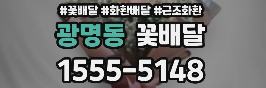 광명동 꽃배달