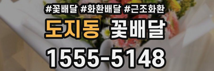 도지동 꽃배달