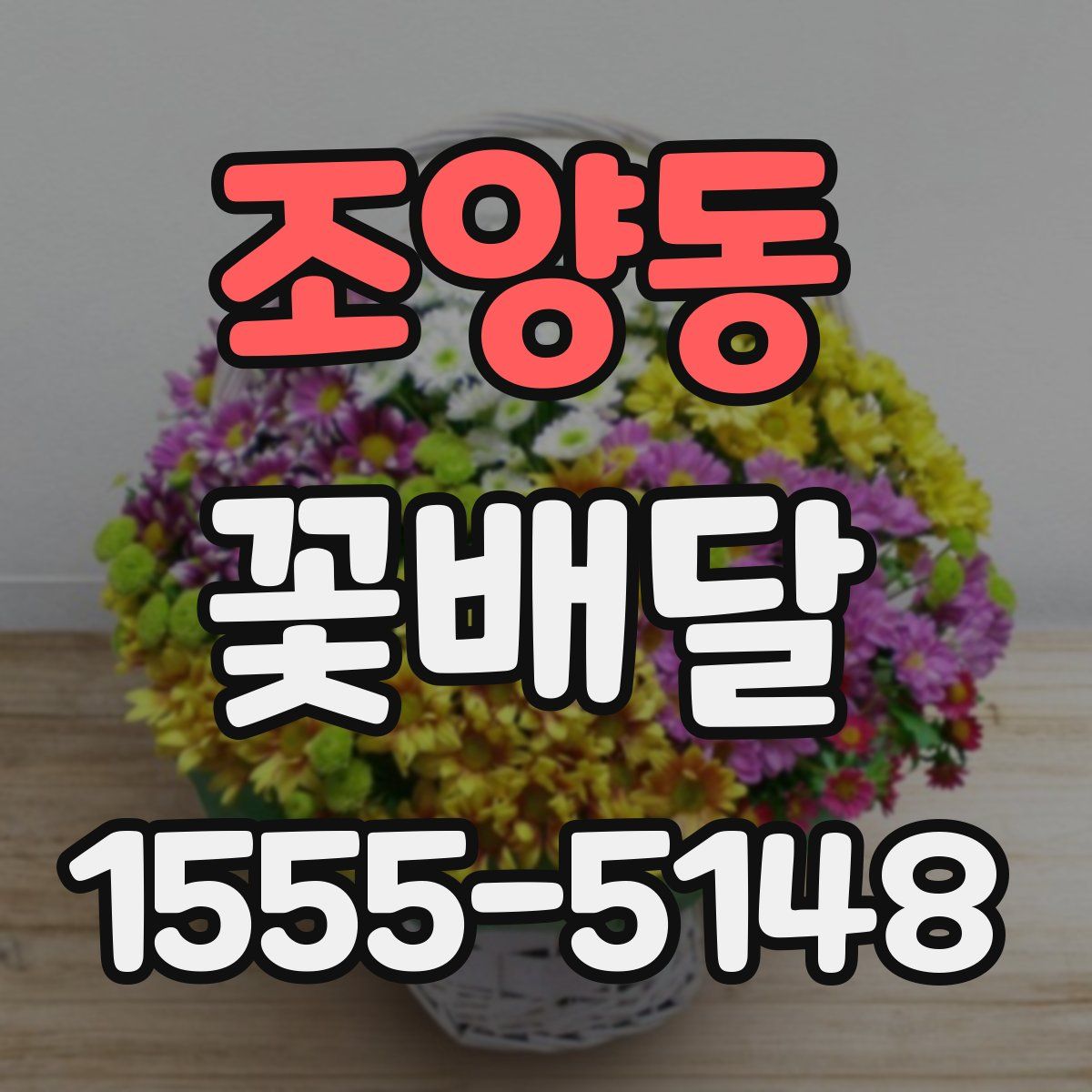 조양동 꽃배달