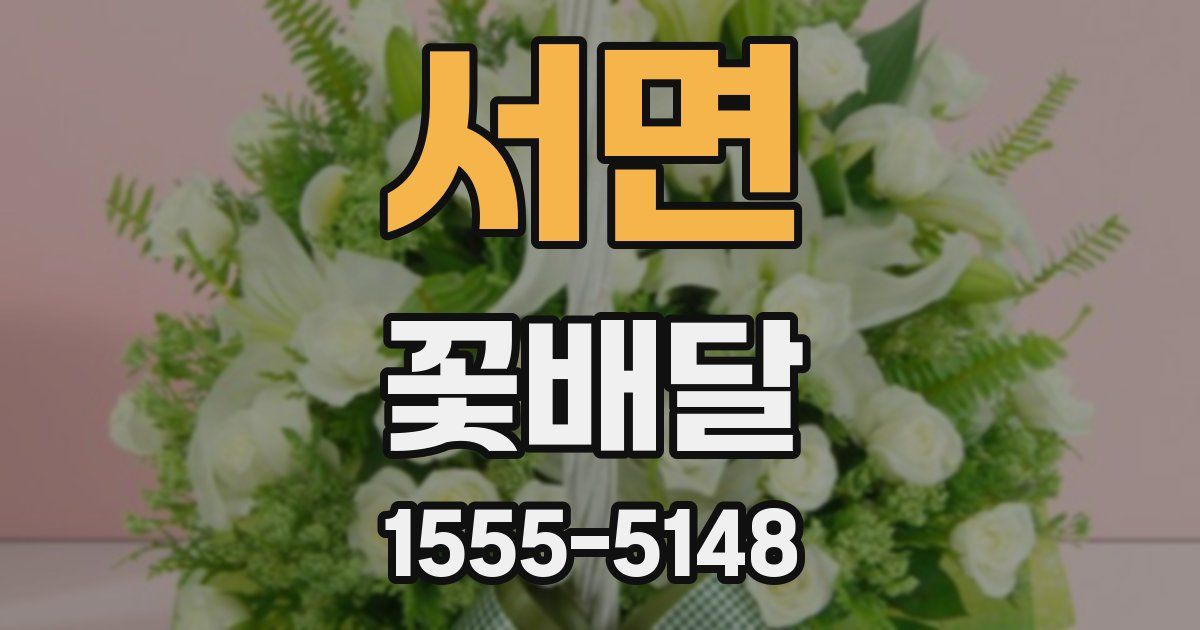 서면 꽃배달