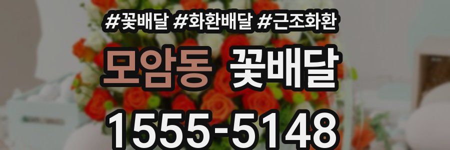모암동 꽃배달