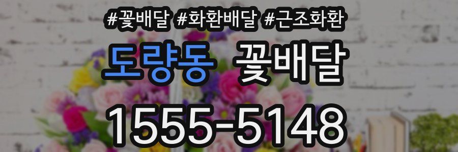 도량동 꽃배달