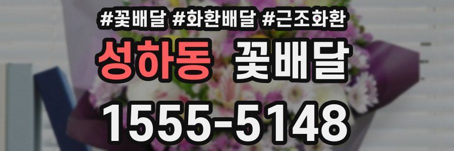 성하동 꽃배달