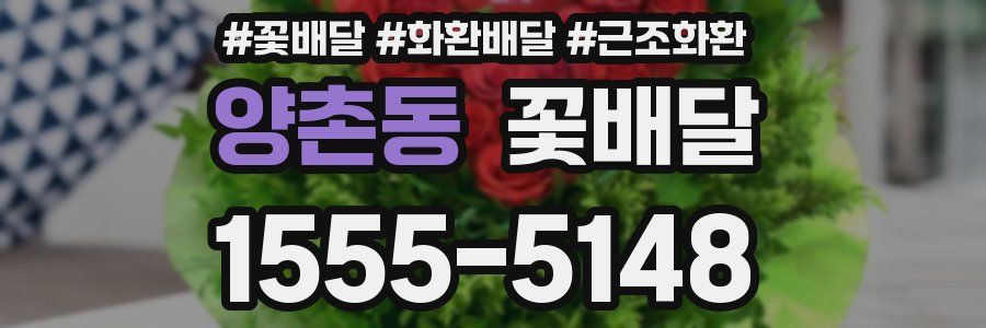 양촌동 꽃배달