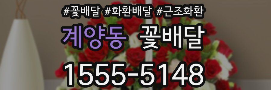 계양동 꽃배달