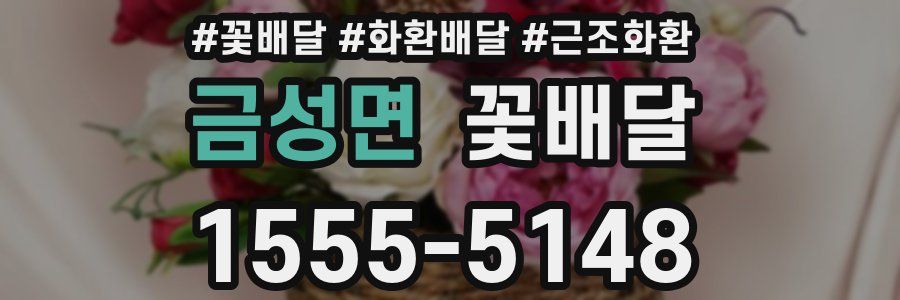 금성면 꽃배달