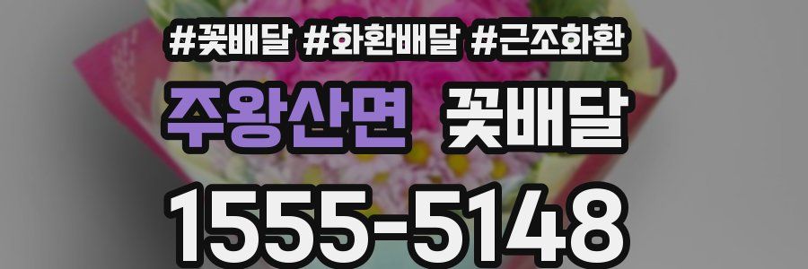 주왕산면 꽃배달