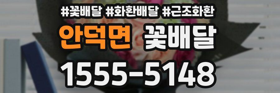 안덕면 꽃배달