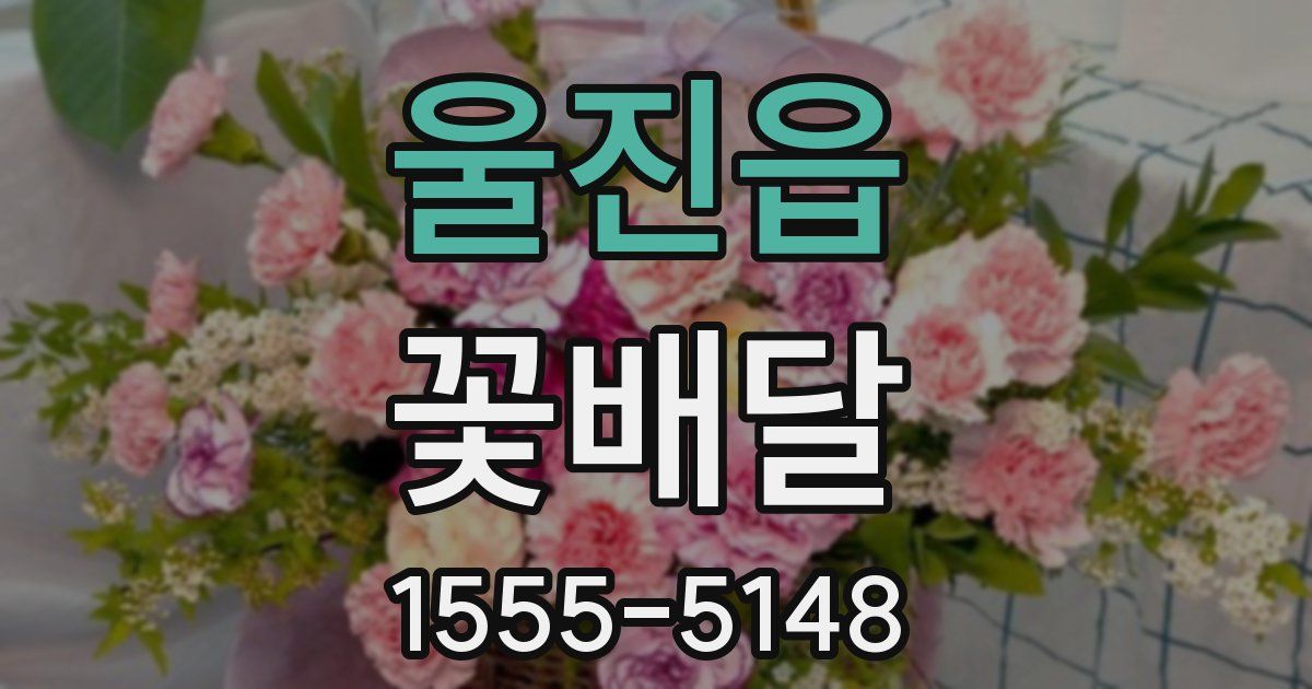 울진읍 꽃배달