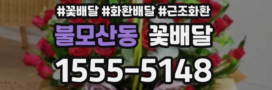 불모산동 꽃배달