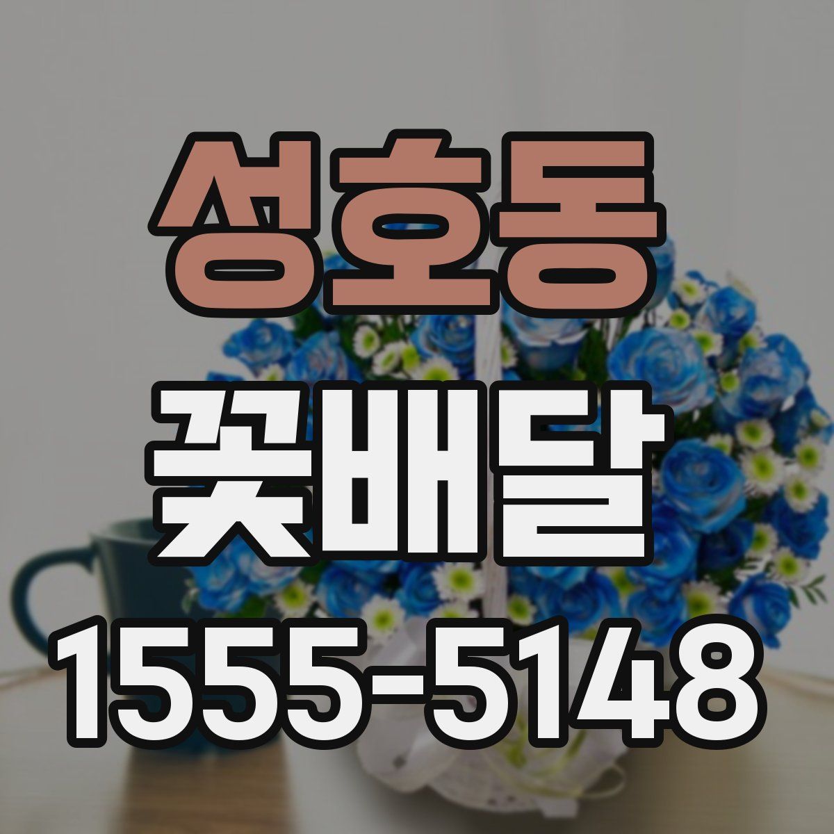 성호동 꽃배달