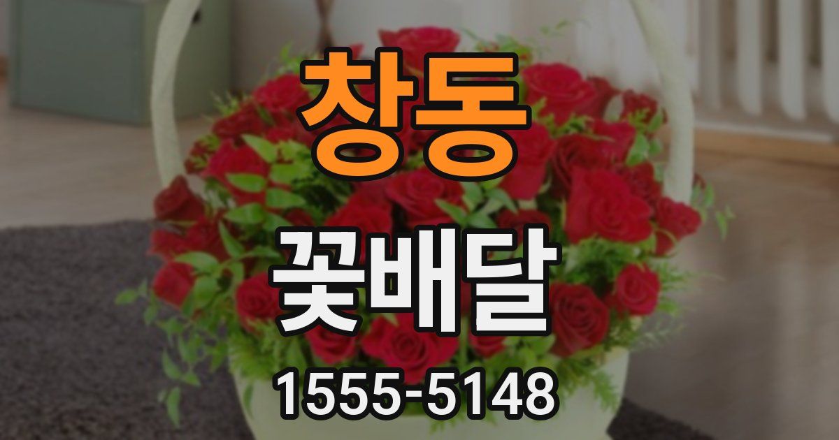 창동 꽃배달