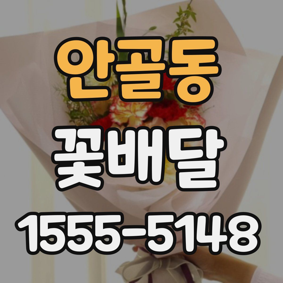안골동 꽃배달