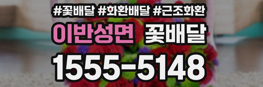 이반성면 꽃배달