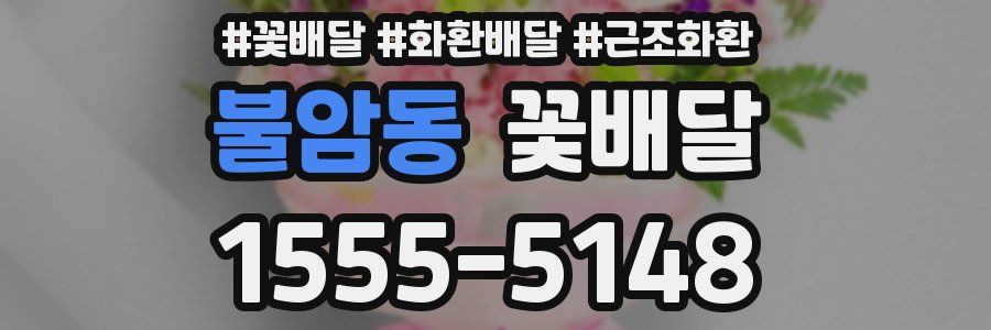불암동 꽃배달