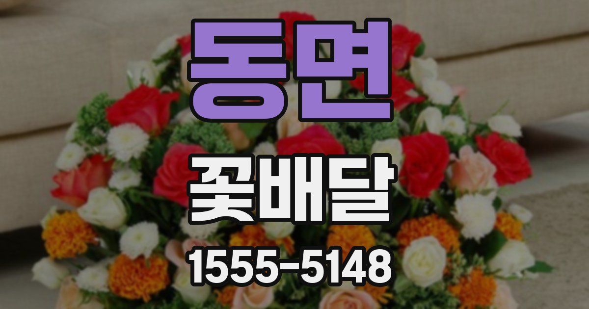 동면 꽃배달