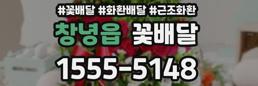 창녕읍 꽃배달