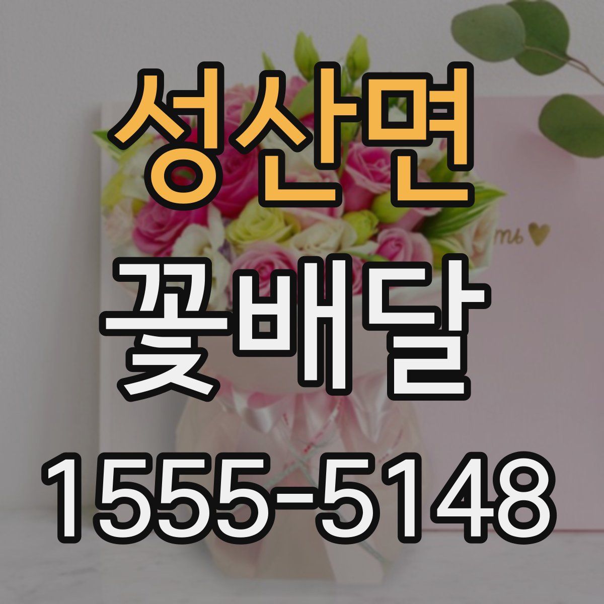 성산면 꽃배달