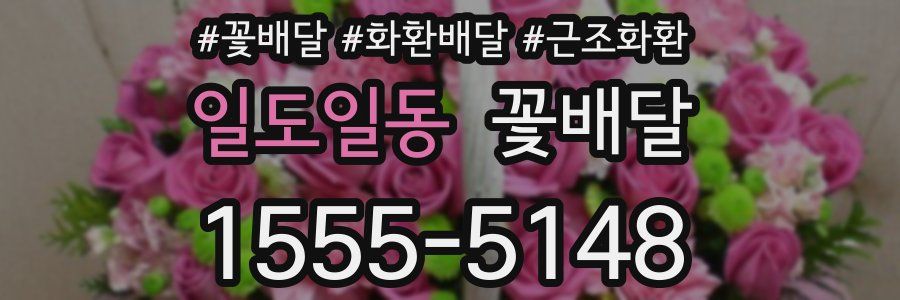 일도일동 꽃배달