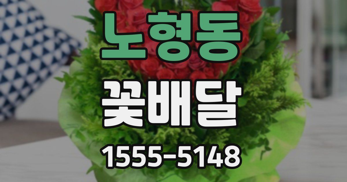 노형동 꽃배달